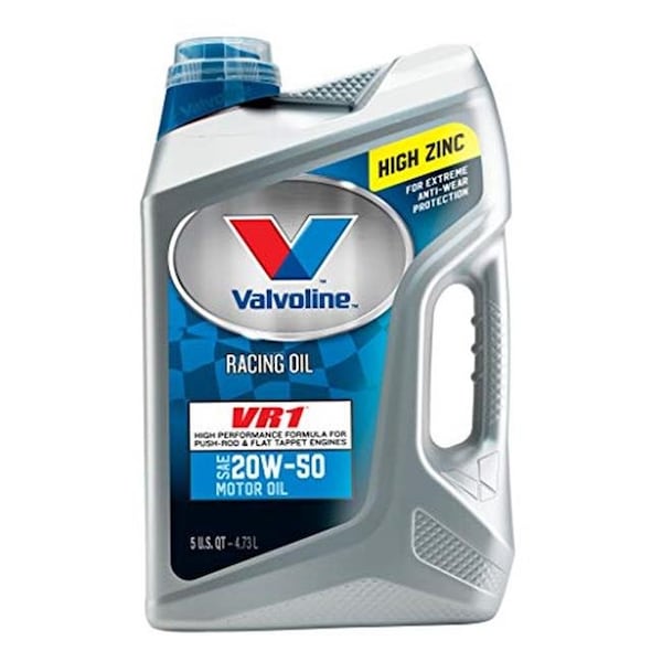 Valvoline 881172 5 qt. VR1 Racing 20W-50 Motor Oil V10-881172 - main